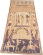 Broderie ancienne EGYPTE 126X284 cm
