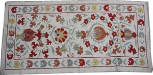 Broderie ancienne suzani 54X106 cm